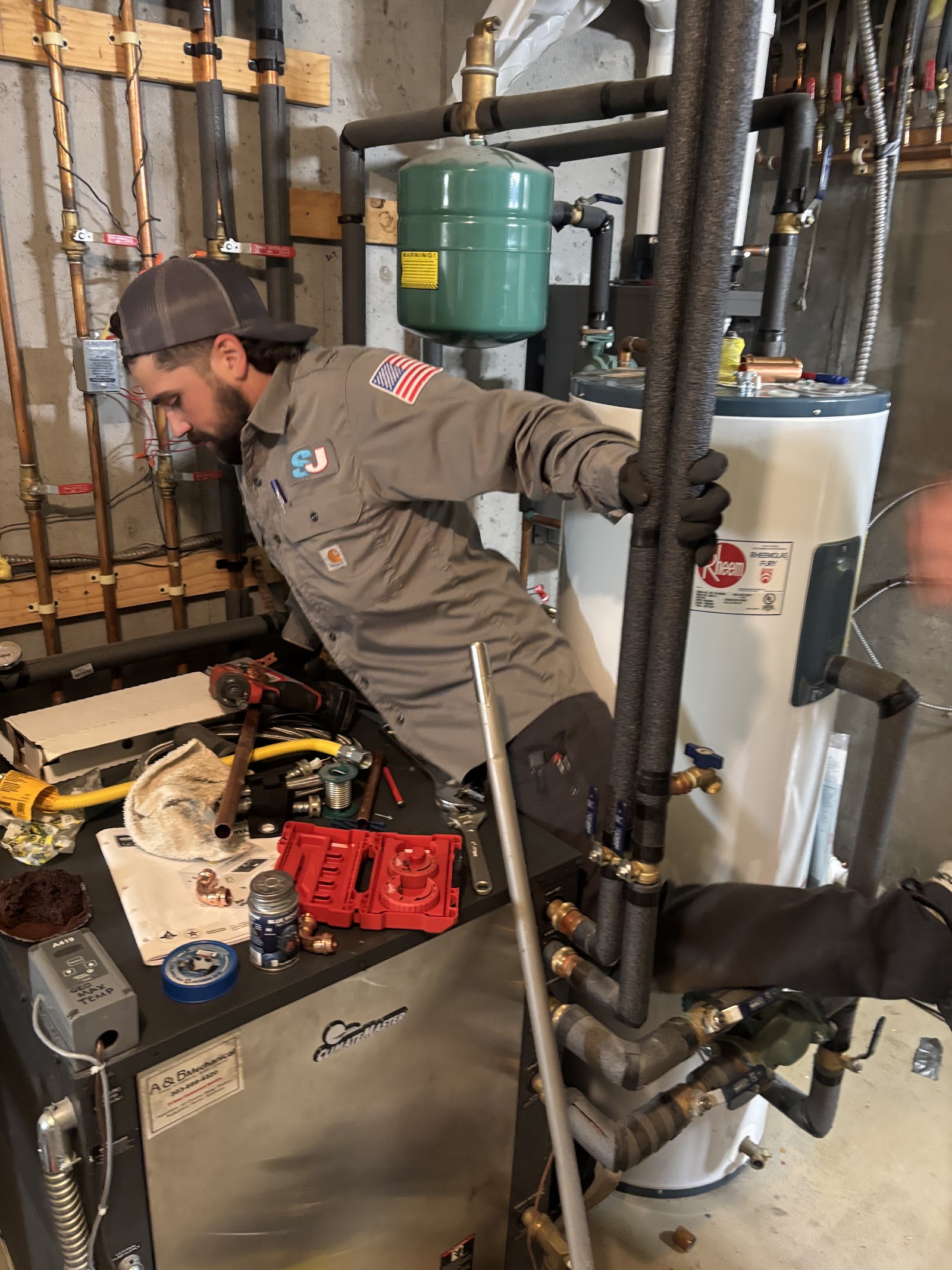 Air conditioning install